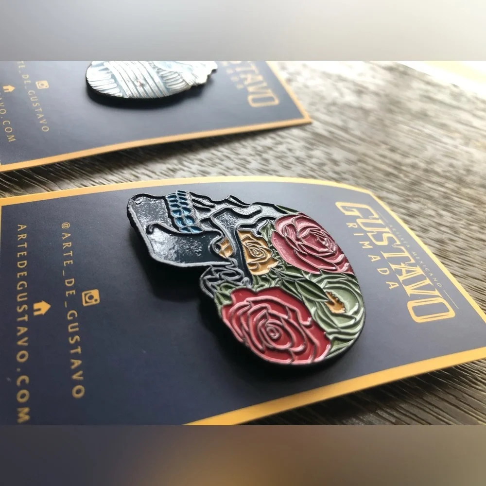 Limited Edition Enamel Artist Pins bundle of 2 - Picture 9 of 17
